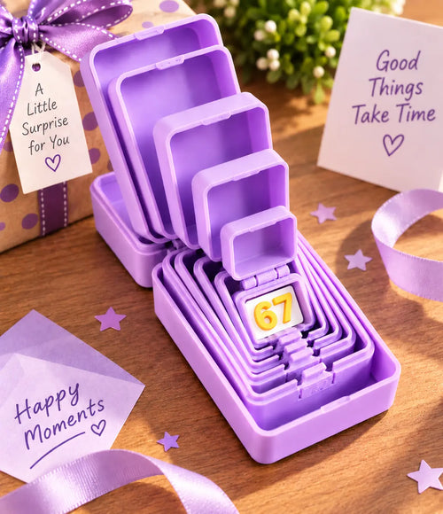 67 Surprise Gift Box with Colorful Nesting Layers or Spring Box Design [YQT:ML-260918-003:94c7d2530b2d816d]