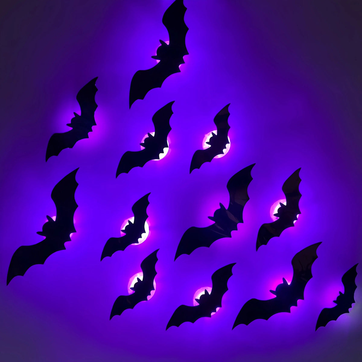 Halloween LED Light-Up Black Bat Decorations with Foldable 3D Wings [YQT:ML-260920-003:cca5fc2b9d0754d4]