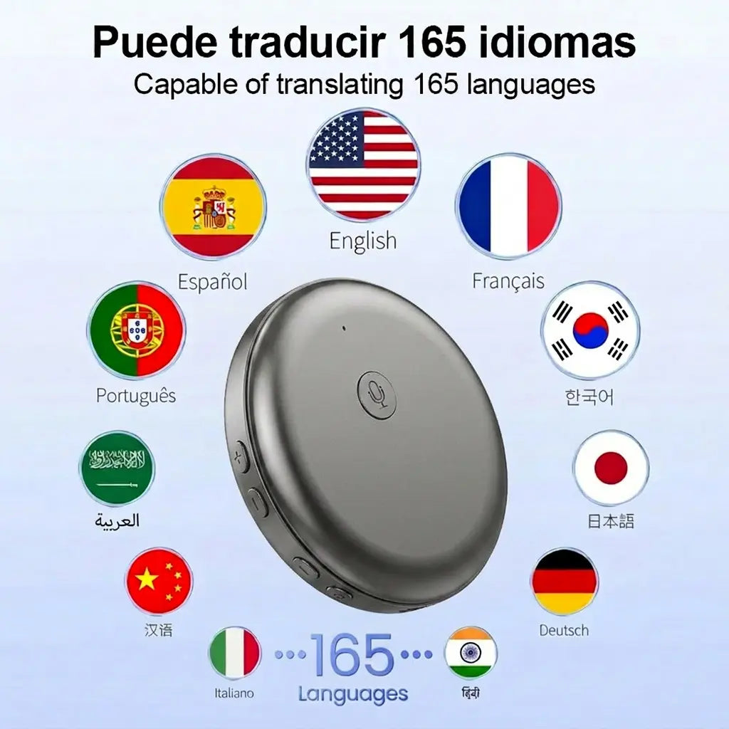 Portable AI Language Translator with 165-Language Support and Spanish-English Speaking Practice [YQT:ML-260921-005:3e6221997ebc93c9]