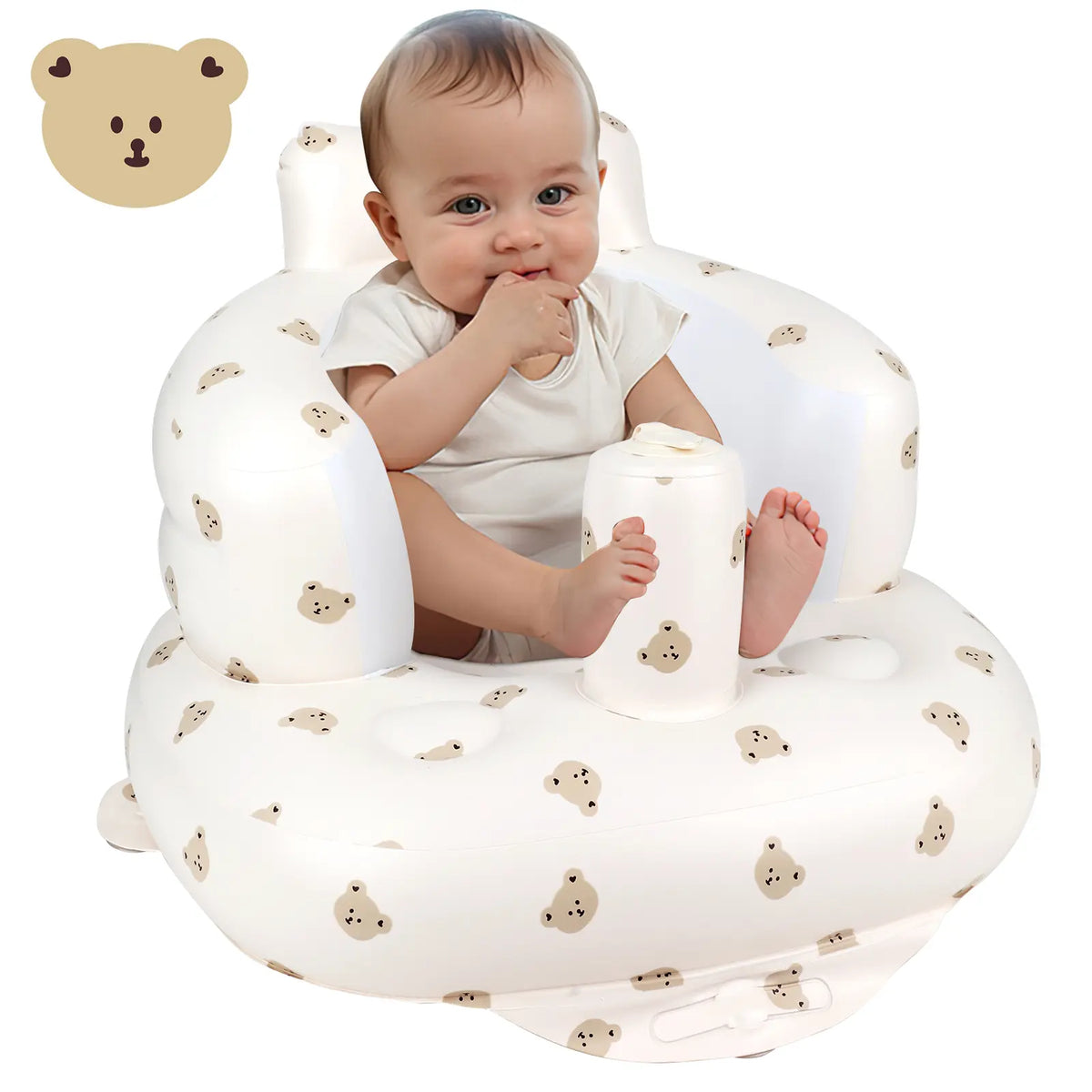 Inflatable Baby Floor Seat with Built-In Air Pump and Playful Prints [YQT:ML-260921-003:3dad1ff95e25e16a]