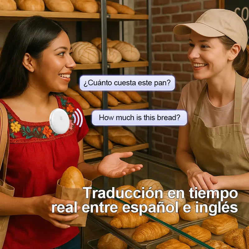 Portable AI Language Translator with 165-Language Support and Spanish-English Speaking Practice [YQT:ML-260921-005:76c4a44125f823eb]