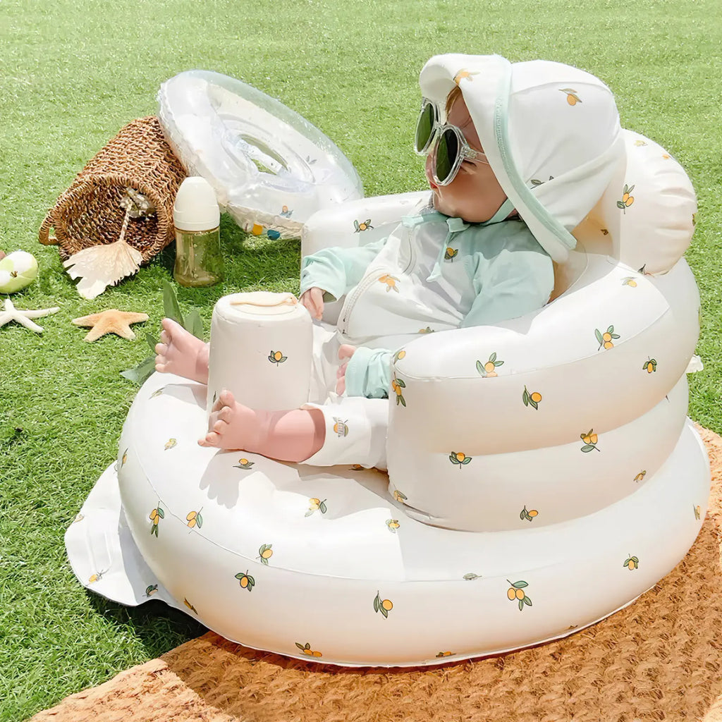 Inflatable Baby Floor Seat with Built-In Air Pump and Playful Prints [YQT:ML-260921-003:73ad15a2d0242907]