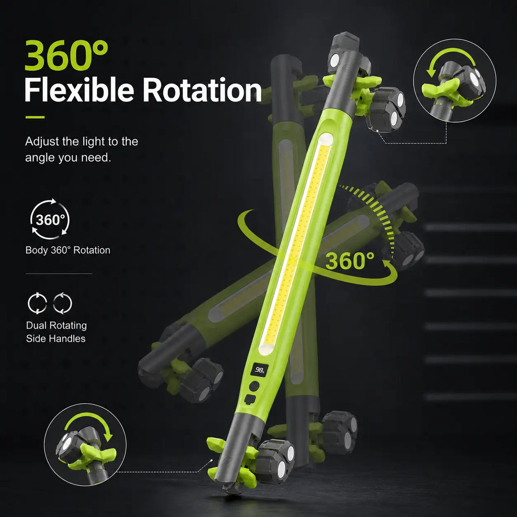 USB-C Rechargeable Magnetic COB Work Light with Hook and 360° Rotation [YQT:ML-260920-004:088ed5663fabc512]