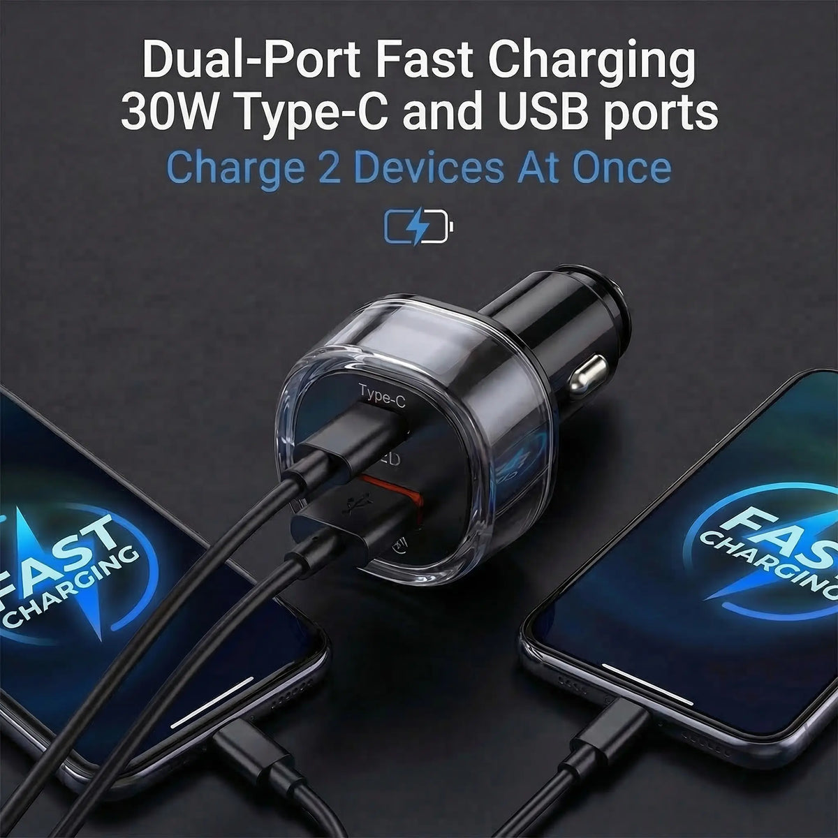 2-in-1 Dual-Port Car Charger with Location Tracking [YQT:ML-260920-001:ca683bf440e5f476]