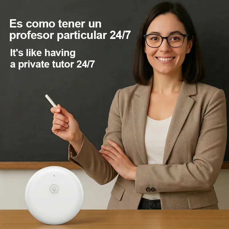 Portable AI Language Translator with 165-Language Support and Spanish-English Speaking Practice [YQT:ML-260921-005:552057809ec92493]