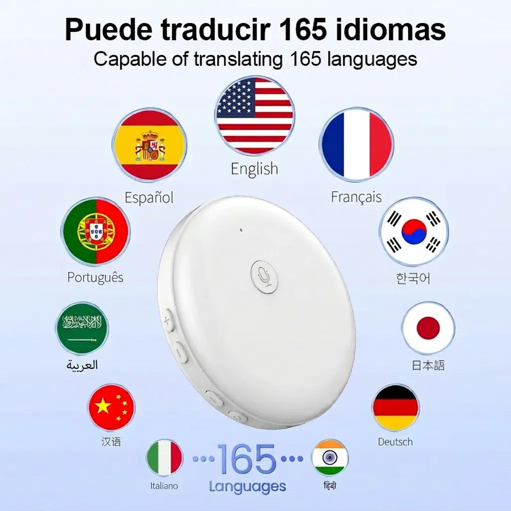 Portable AI Language Translator with 165-Language Support and Spanish-English Speaking Practice [YQT:ML-260921-005:b5858d84824249ab]