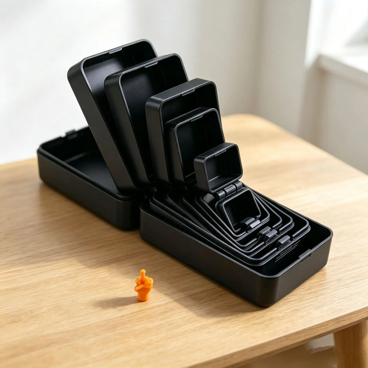 Multi Layer Nesting Surprise Gift Box with Hinged Lids for Prank Presents [YQT:ML-260918-008:fed2f245d83bbff7]