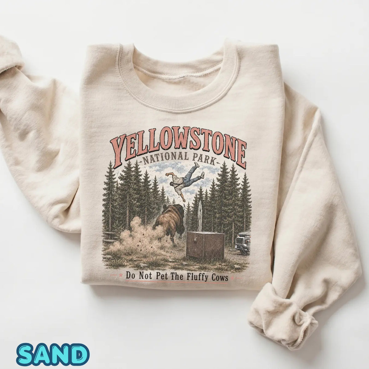 Do Not Pet The Fluffy Cows T-shirt, Yellowstone National Park Shirt, Family Trip Outfit, Matching Camp Tees, Vacation Gifts